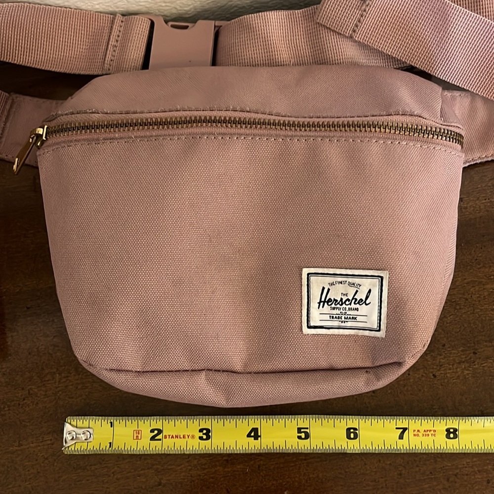 Herschel Supply Company Settlement Hip Pack 2L Mauve Ash Rose Belt Bag - Picture 10 of 10